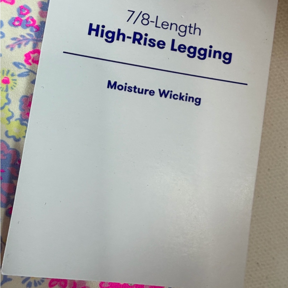 JoyLab™ Women's Floral Print High-Rise Piped Leggings - Pink M, L & XXL - Picture 8 of 16